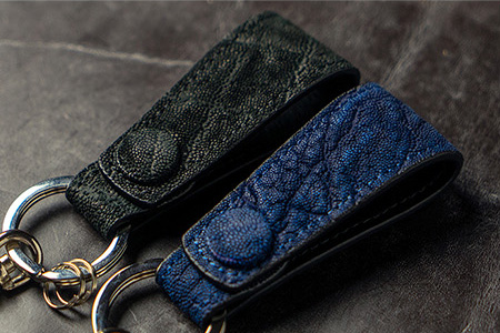 革製キーケース エレファント