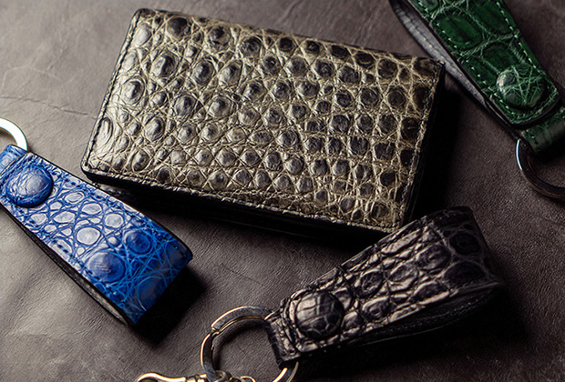 ワニ革小物 クロコダイル
