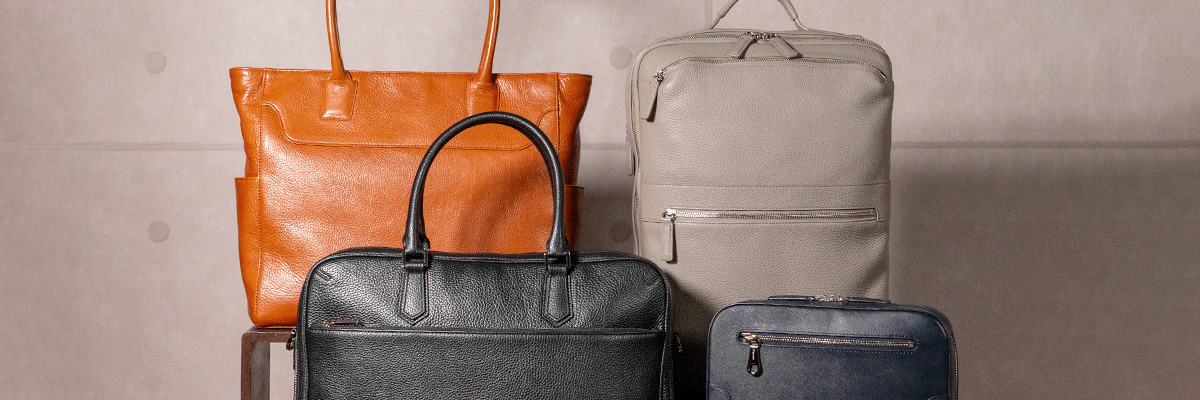 父の日 革バッグ