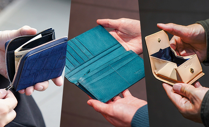 革財布 開閉タイプ