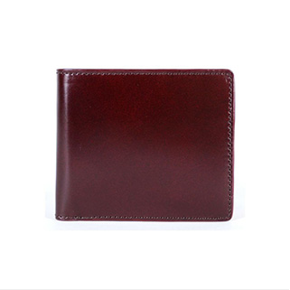 アニリンコードバン二つ折財布
