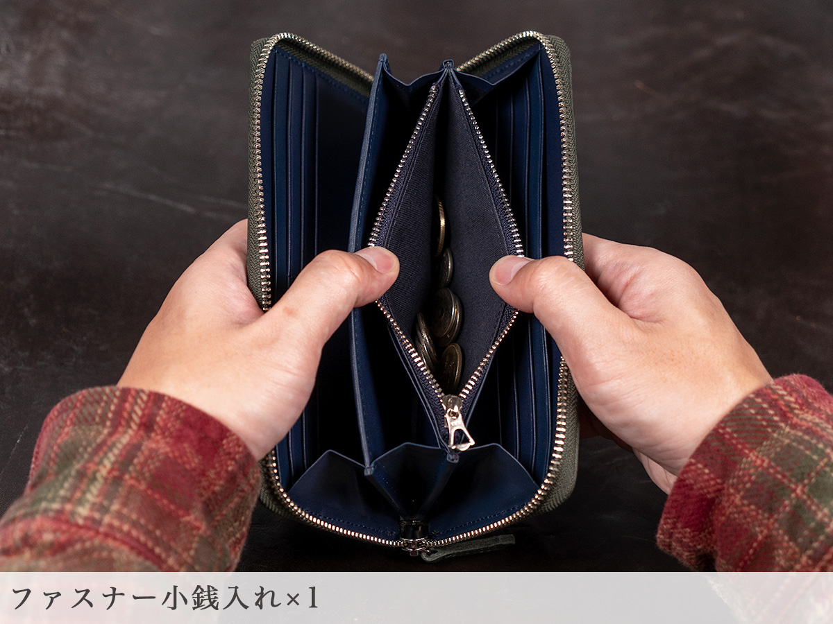マルゴ長財布　RF ラウンドファスナー