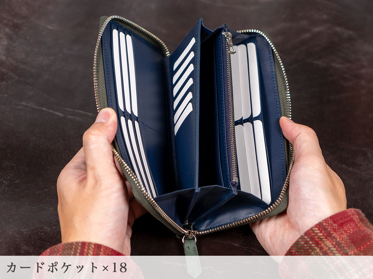 マルゴ長財布　RF ラウンドファスナー