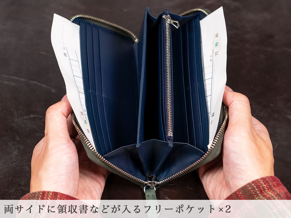 マルゴ長財布　RF ラウンドファスナー