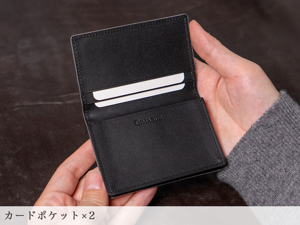 エレファントレザー 名刺入れ カードケース