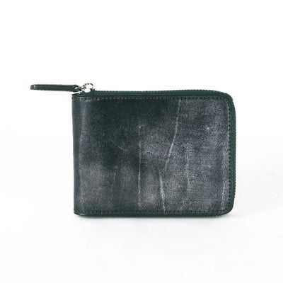 ニューブライドル ラウンドファスナー二つ折り財布