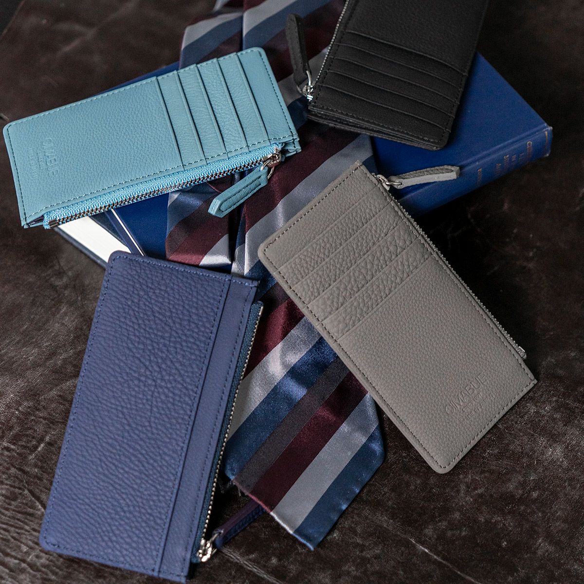 フレンチカーフフラグメントケース（ポケッタブル財布