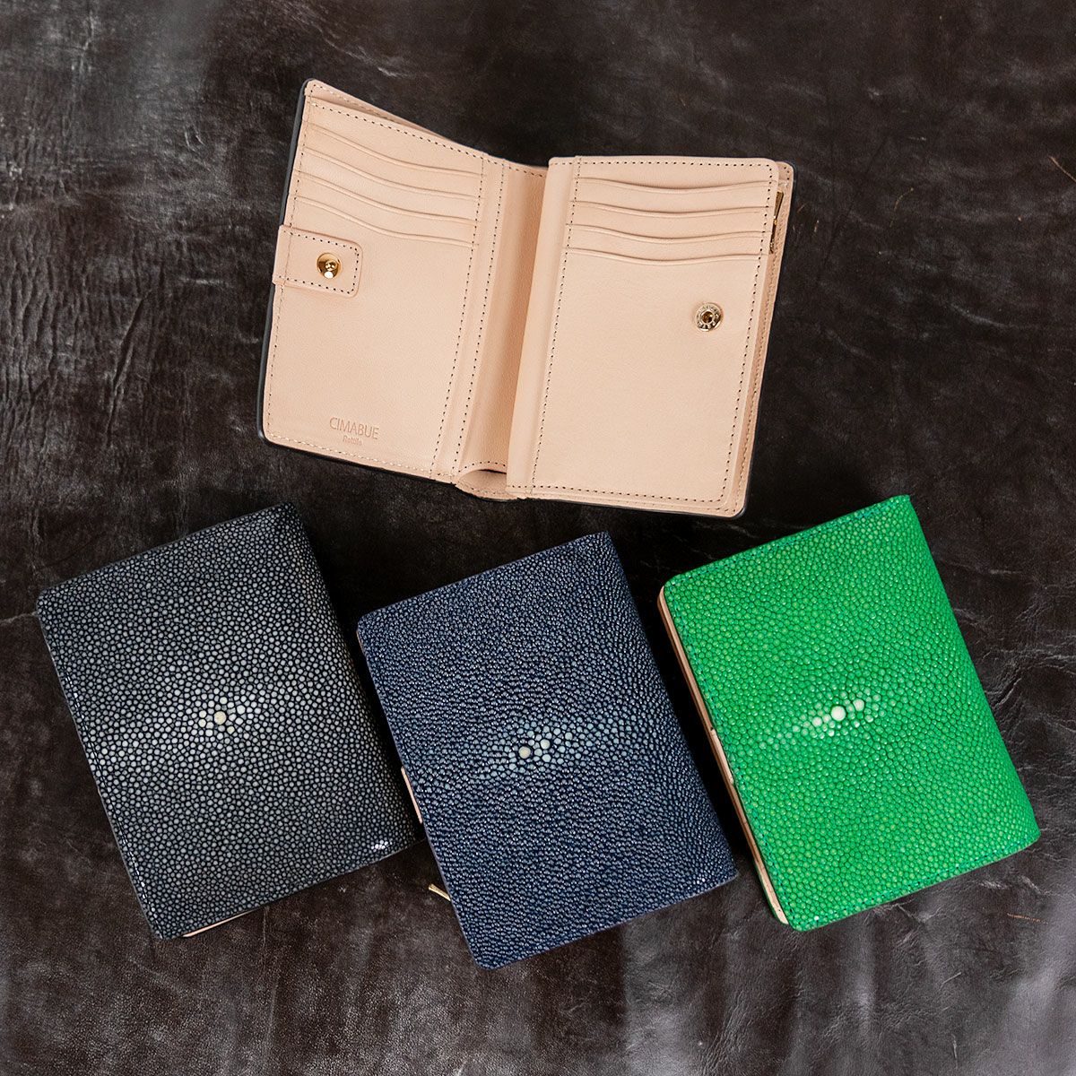 【未使用級】muta ダブルジップ ミドルウォレット ガルーシャ ターコイズ ガルーシャ・TWIN ZIP長財布(ターコイズ） – muta Online Store