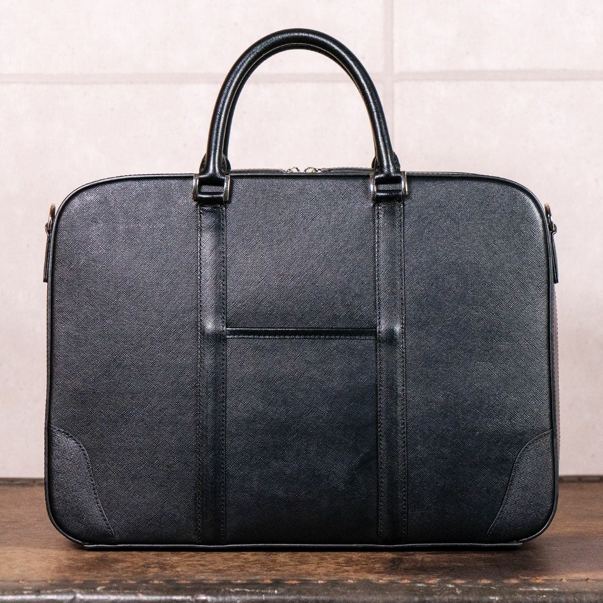 美品　チマブレ　ビジネスバッグ レザービジネスバッグ カブセ A4 / FUJITAKA（フジタカ）公式 / 本革