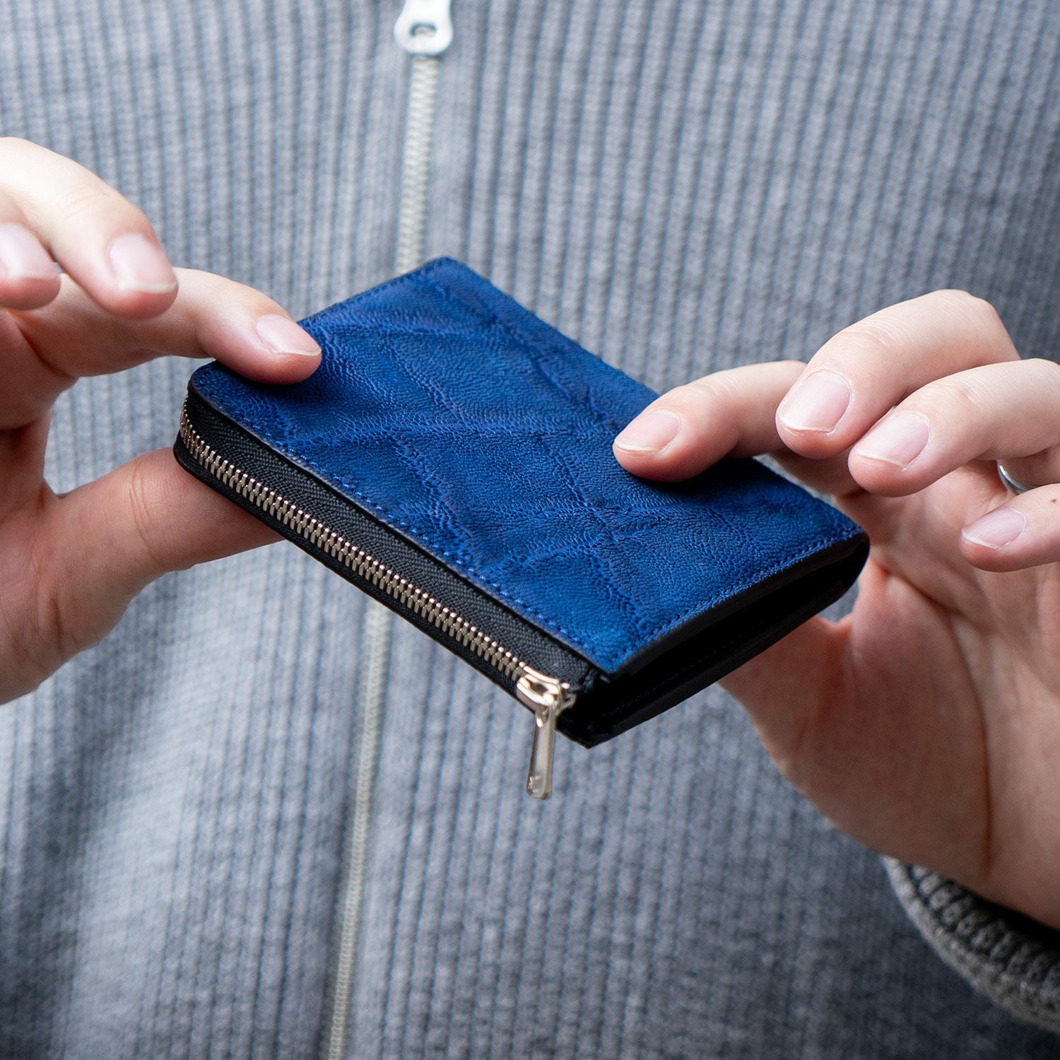 エレファントレザー LFスマートウォレット（L字ファスナー薄型財布