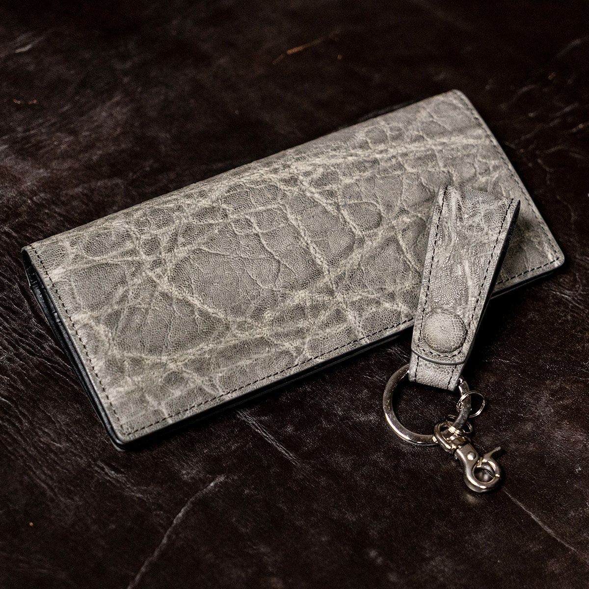 エレファントレザー フラップロングウォレット（かぶせ長財布） | 長