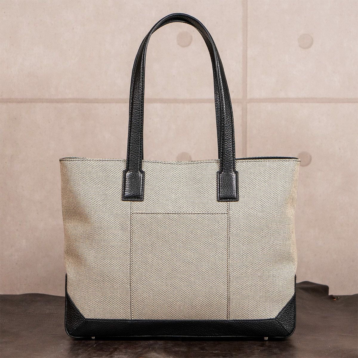 グレインキャンバスコンビ ボックストートバッグ | トートバッグ